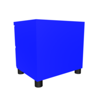 Nightstand isolated on transparent png