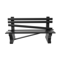 Bench isolated on transparent png