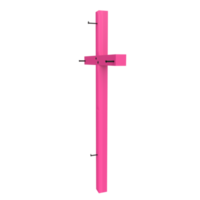 Jesus cross isolated on transparent png