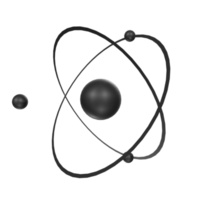 Atom isoliert auf transparent png