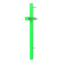 Jesus cross isolated on transparent png