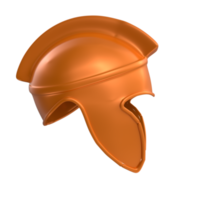 Spartan helmet isolated on transparent png