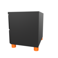 Nightstand isolated on transparent png