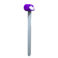 Hammer isolated on transparent png