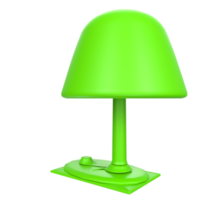 Desk lamp isolated on transparent png