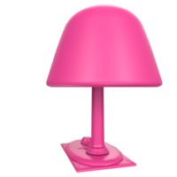 Desk lamp isolated on transparent png