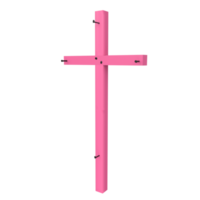 Jesus cross isolated on transparent png