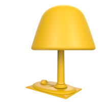 scrivania lampada isolato su trasparente png