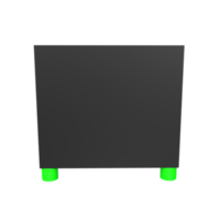 Nightstand isolated on transparent png