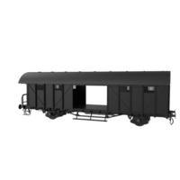 Train vagon isolated on transparent png