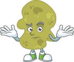Cartoon character of verrucomicrobia vector