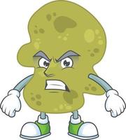 Cartoon character of verrucomicrobia vector