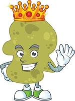 Cartoon character of verrucomicrobia vector