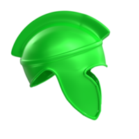 Spartan helmet isolated on transparent png