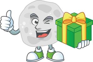 Cartoon character of fibrobacteres vector
