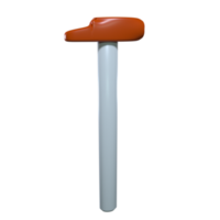 Hammer isolated on transparent png