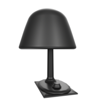 Desk lamp isolated on transparent png