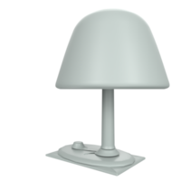 Schreibtisch Lampe isoliert auf transparent png