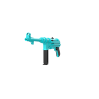 mp40 arma aislado en transparente png