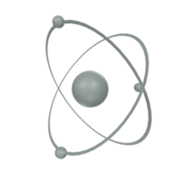 Atom isoliert auf transparent png