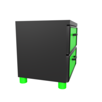 Nightstand isolated on transparent png