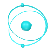 atom isolerat på transparent png