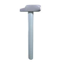 Hammer isolated on transparent png