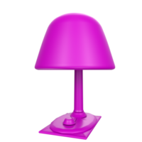 scrivania lampada isolato su trasparente png