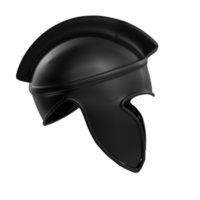 Spartan helmet isolated on transparent png