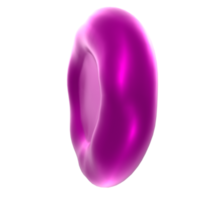 sangue cellula isolato su trasparente png