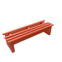 Bench isolated on transparent png