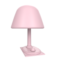 Desk lamp isolated on transparent png