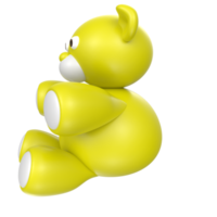 Teddy bear isolated on transparent png