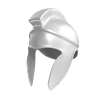 Spartan helmet isolated on transparent png