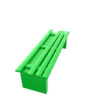 Bench isolated on transparent png