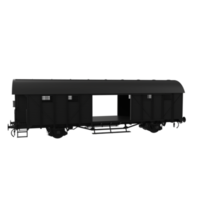 Train vagon isolated on transparent png