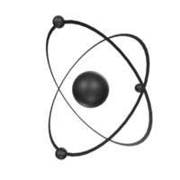 Atom isoliert auf transparent png