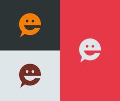 Chat concept. Creative letter E logo vector template. Modern and futuristic concept.