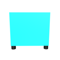 Nightstand isolated on transparent png