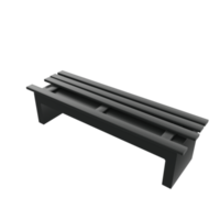 banc isolé sur transparent png