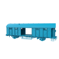 Train vagon isolated on transparent png