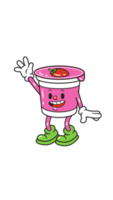 strawberry ice cream cup png