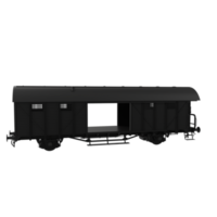 Train vagon isolated on transparent png