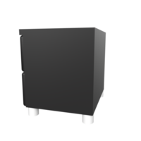 Nightstand isolated on transparent png