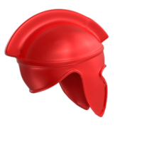 Spartan helmet isolated on transparent png