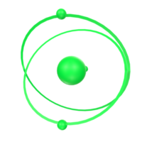 Atom isoliert auf transparent png