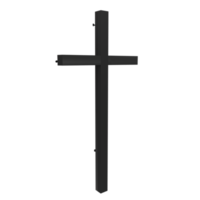 Jesus cross isolated on transparent png