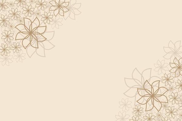 Beige Flowers Vector Art, Icons, and Graphics for Free Download