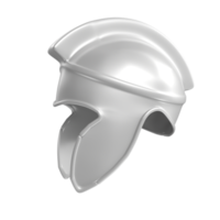 Spartan helmet isolated on transparent png