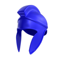 Spartan helmet isolated on transparent png